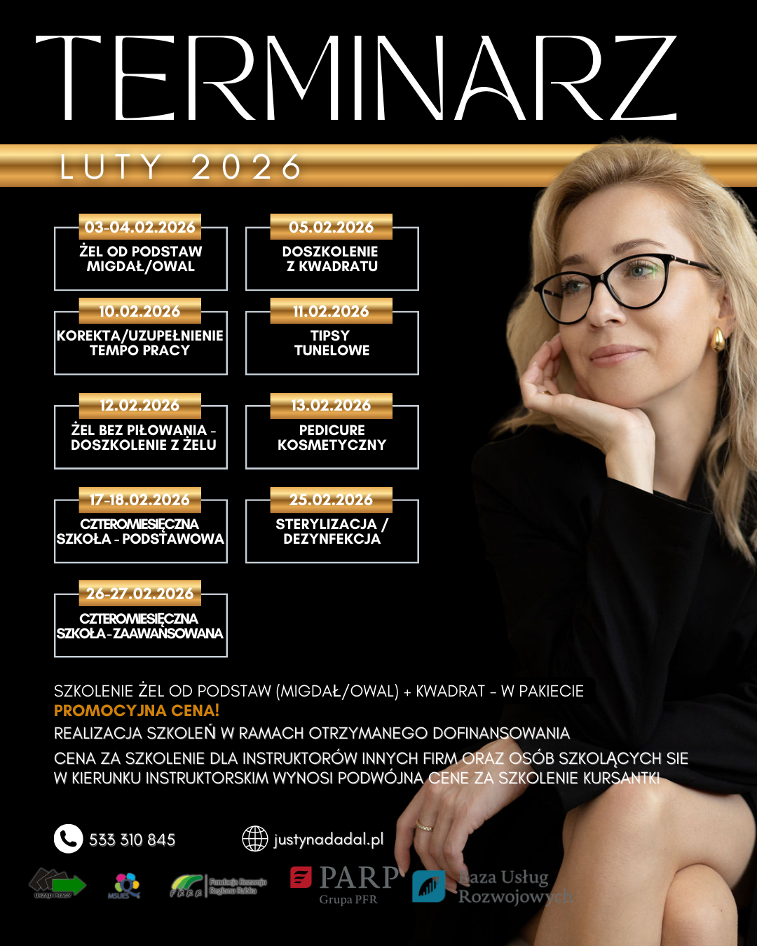 Terminarz szkoleń luty 2026
